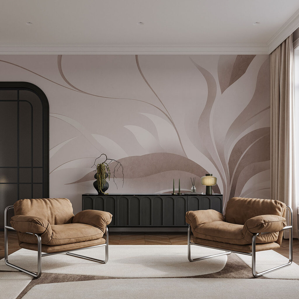 Foglie con linee sinuose — ambiente 2