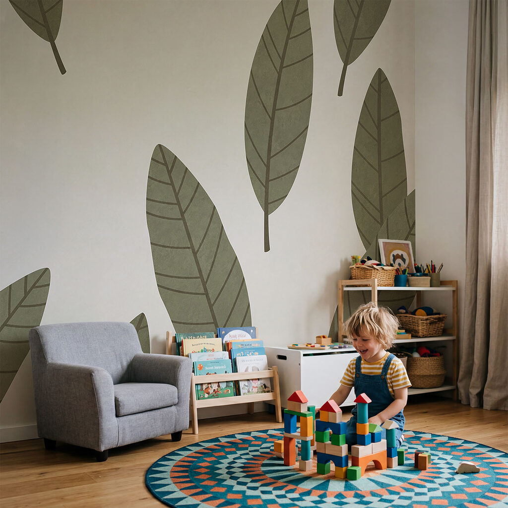 Foglie sparse e leggere — ambiente 2