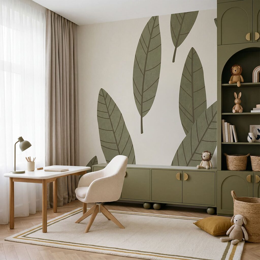 Foglie sparse e leggere — ambiente 1