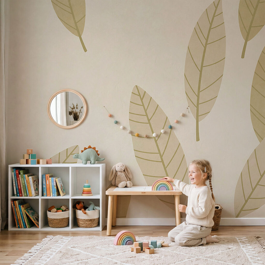 Foglie sparse e leggere — ambiente 2