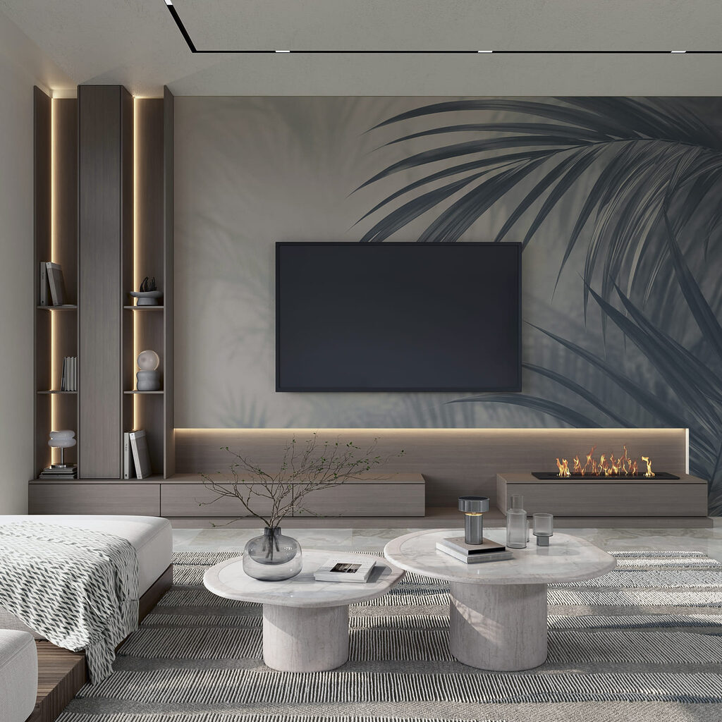 Fronde di palma turchese — ambiente 3