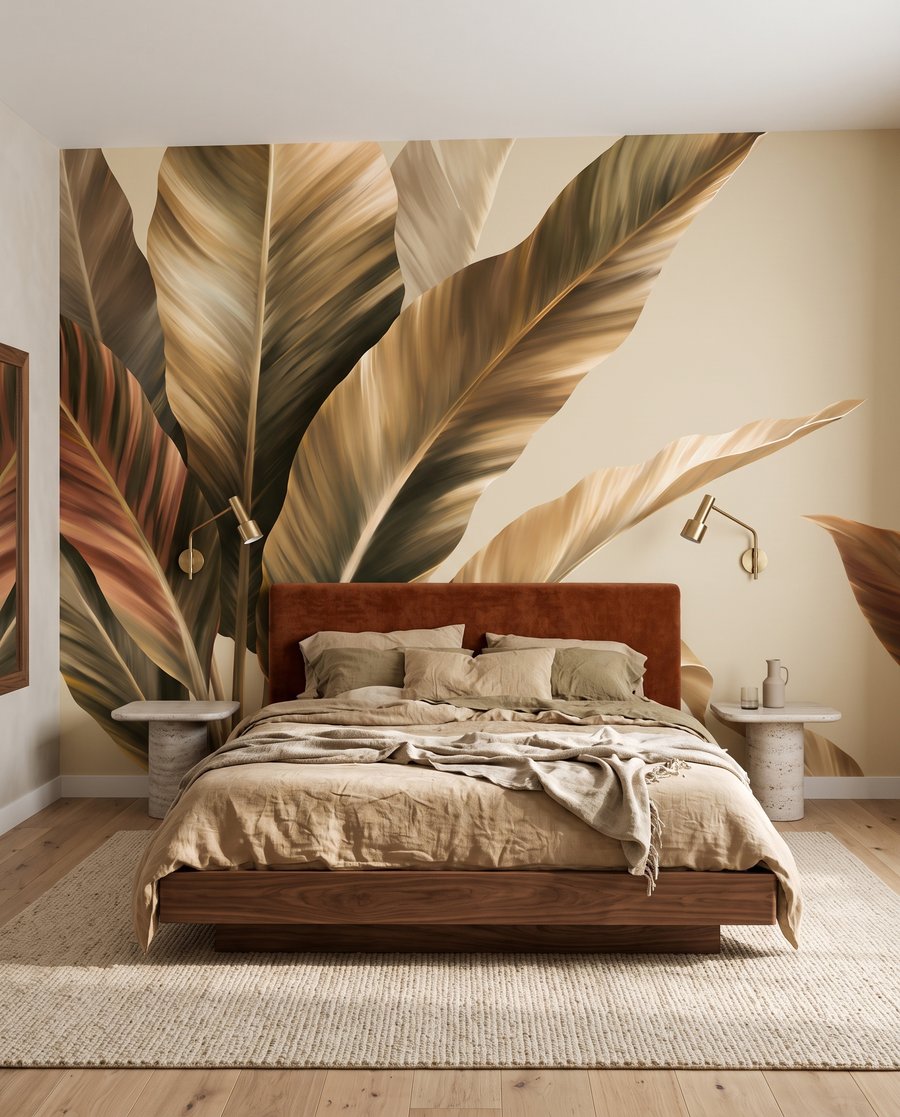 Grandi foglie striate — ambiente 2