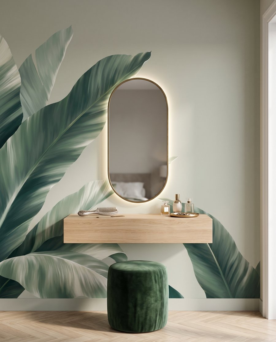 Grandi foglie striate — ambiente 2