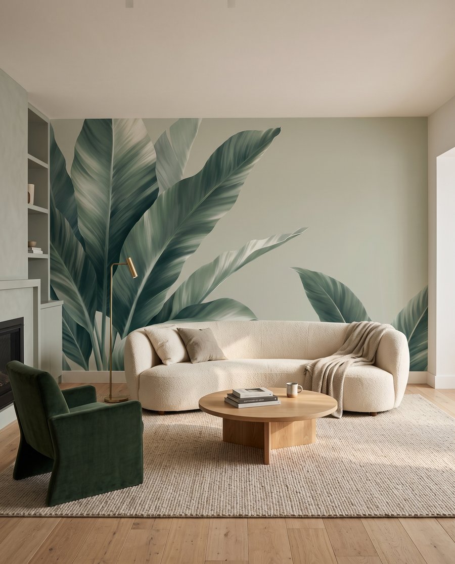Grandi foglie striate — ambiente 3