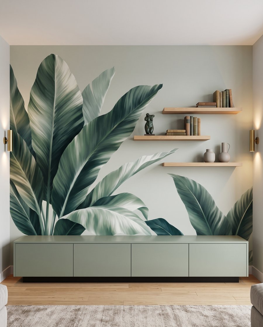 Grandi foglie striate — ambiente 4