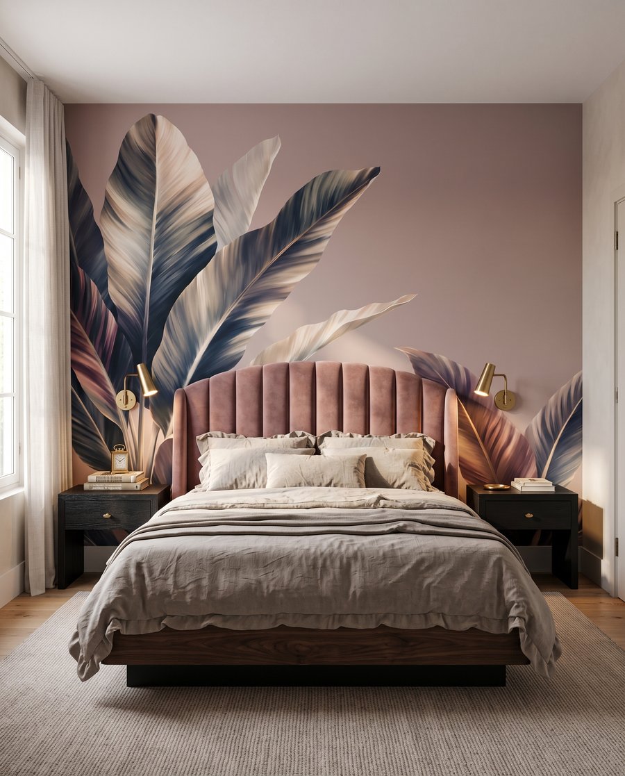 Grandi foglie striate — ambiente 2