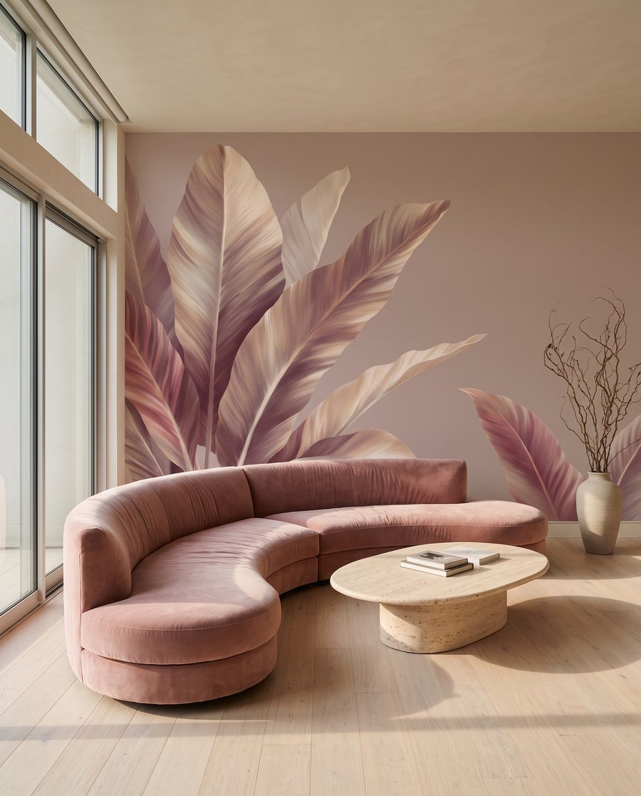 Grandi foglie striate — ambiente 4