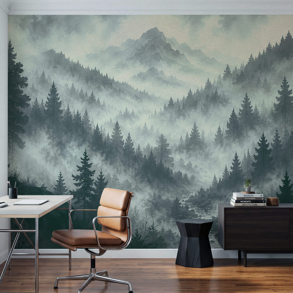 Pini nelle valli grigie — ambiente 3