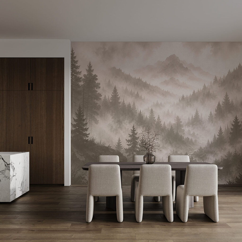 Pini nelle valli grigie — ambiente 3