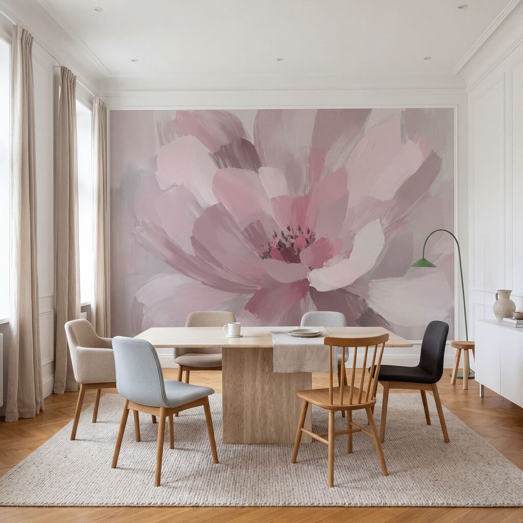 Fiore in pennellate ampie — ambiente 1