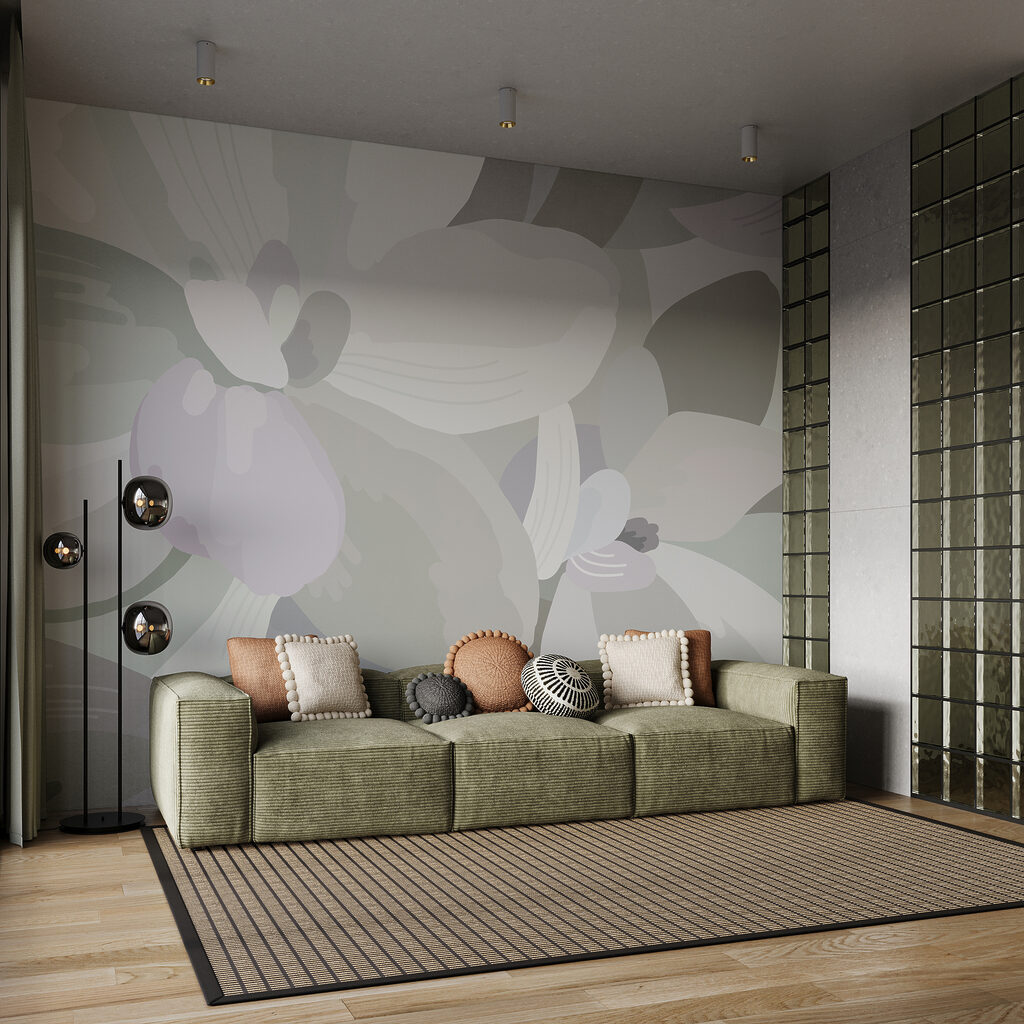 Fiori in campiture morbide — ambiente 1