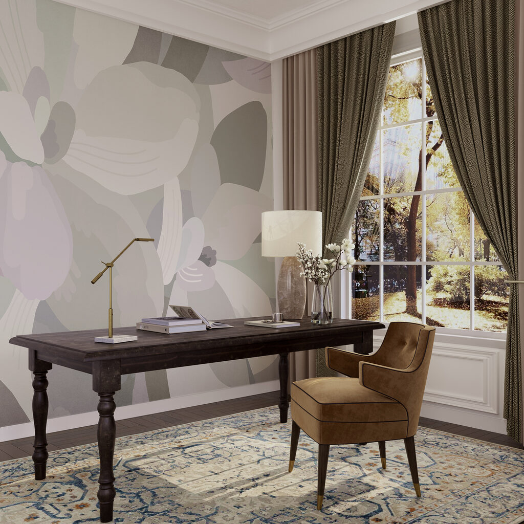 Fiori in campiture morbide — ambiente 4