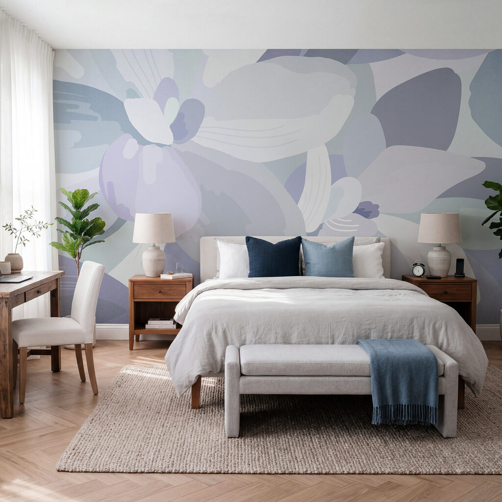 Fiori in campiture morbide — ambiente 3