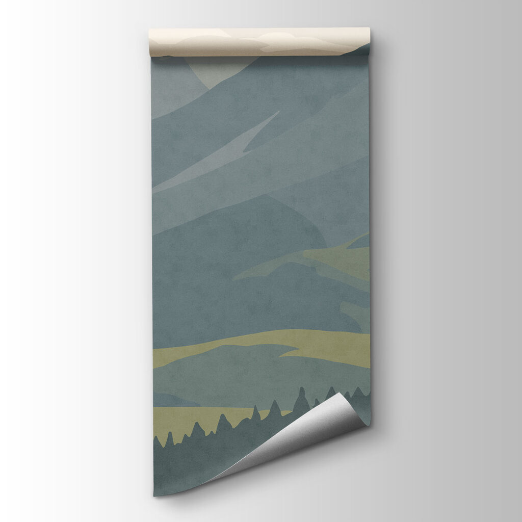 Sentiero verso le montagne — vista del prodotto
