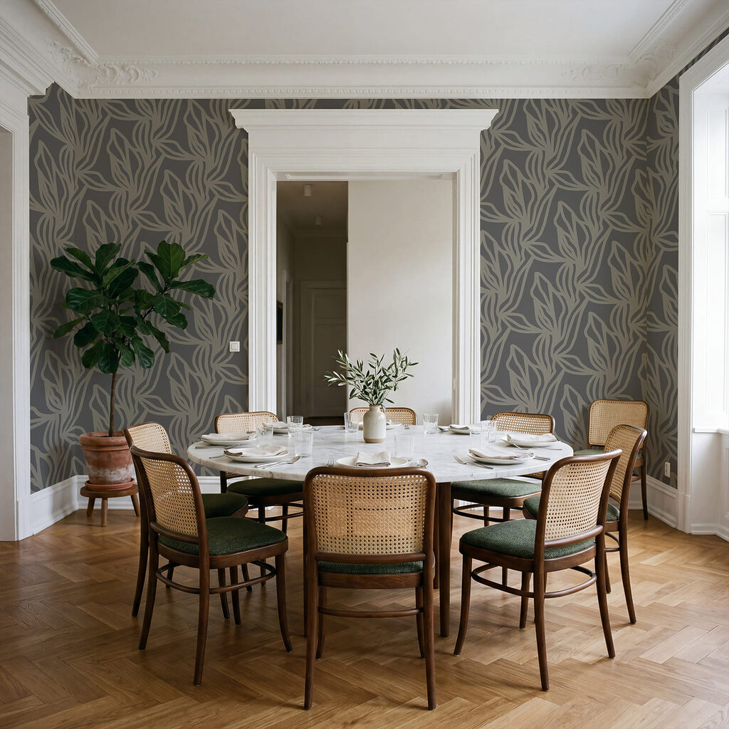 Foglioline in linee fini — ambiente 2