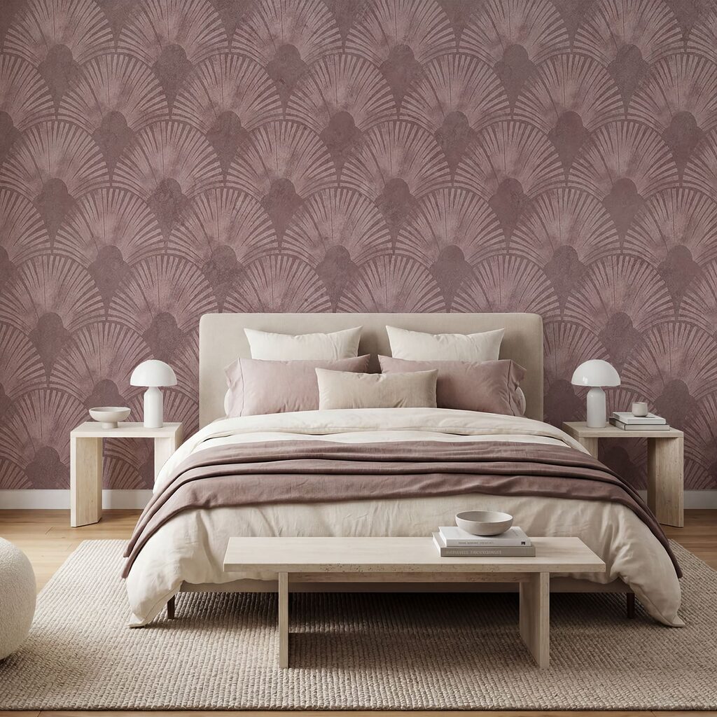 Ventagli con ombre disegnate in un ambiente