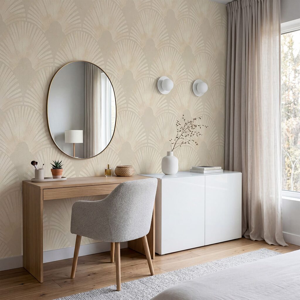 Ventagli con ombre disegnate — ambiente 2