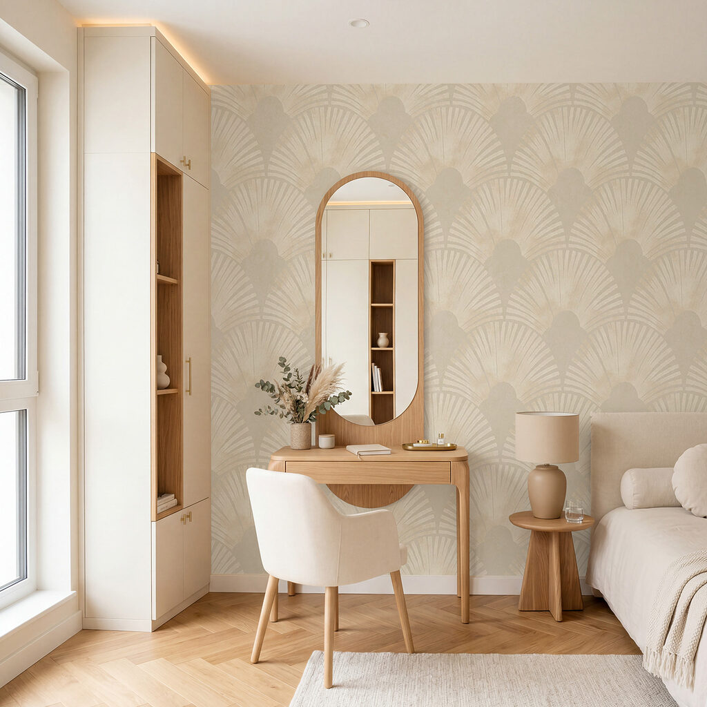 Ventagli con ombre disegnate — ambiente 1