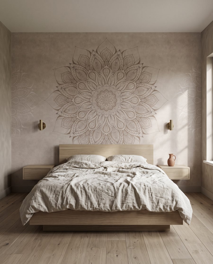 Mandala floreale — ambiente 2