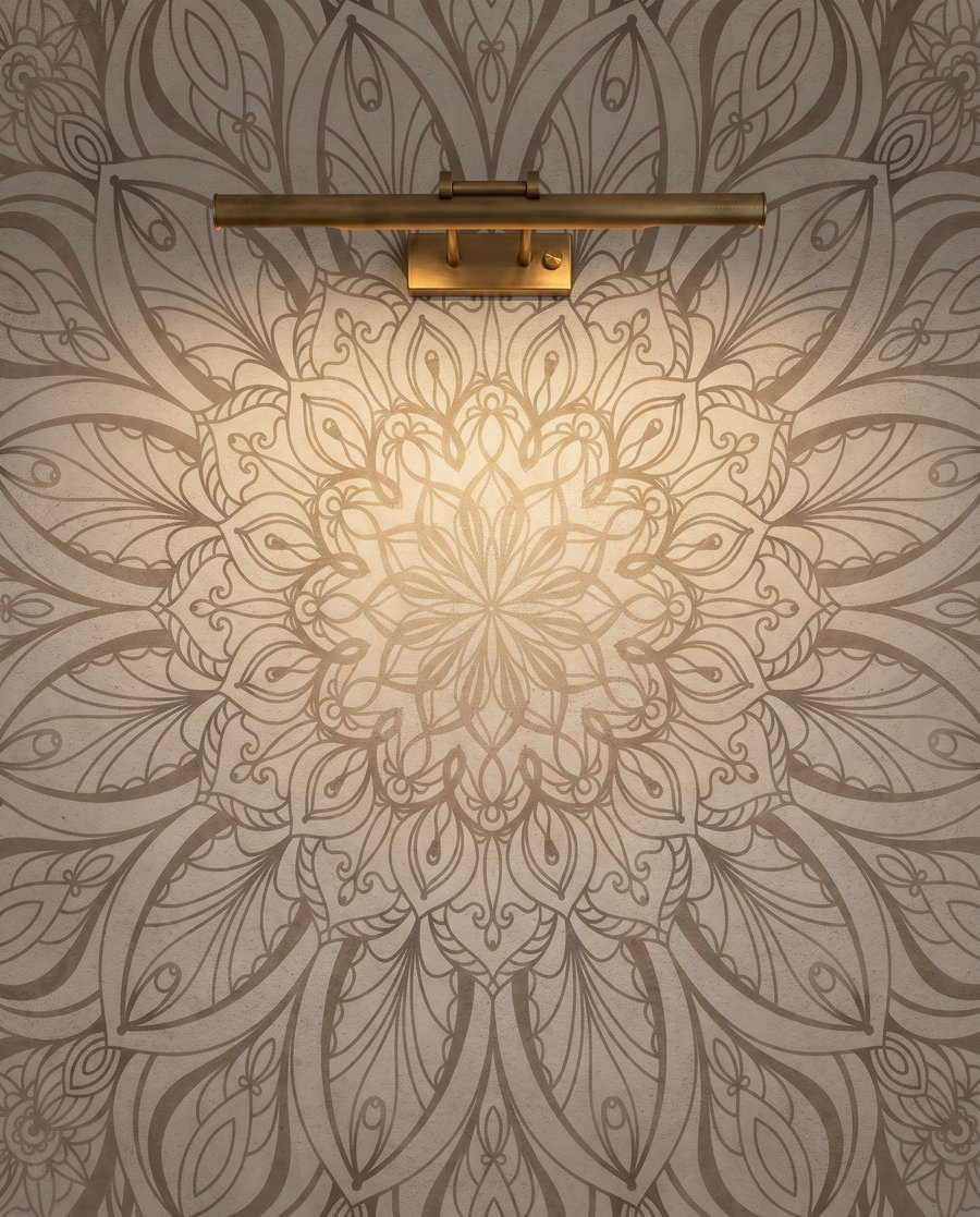 Mandala floreale — dettaglio
