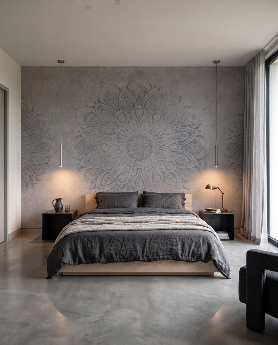 Mandala floreale — ambiente 2