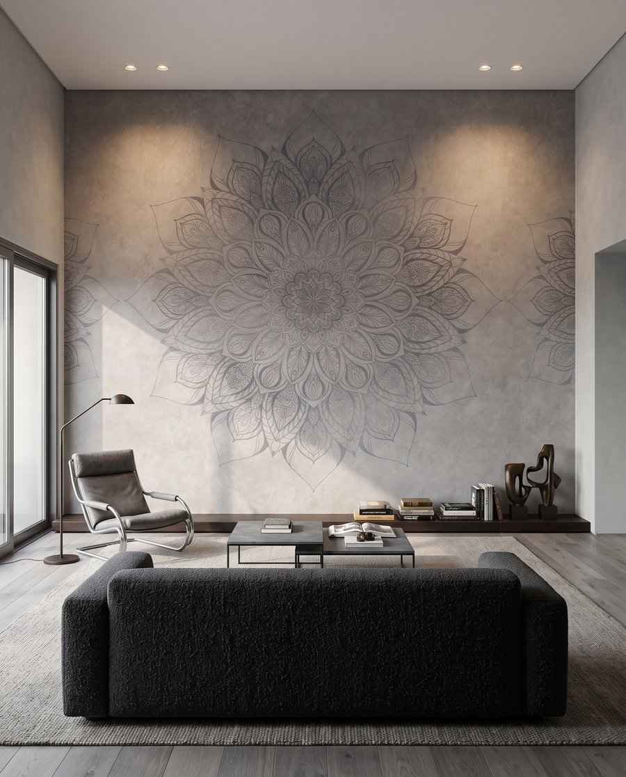 Mandala floreale — ambiente 3