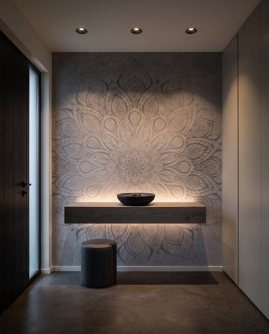 Mandala floreale — ambiente 5