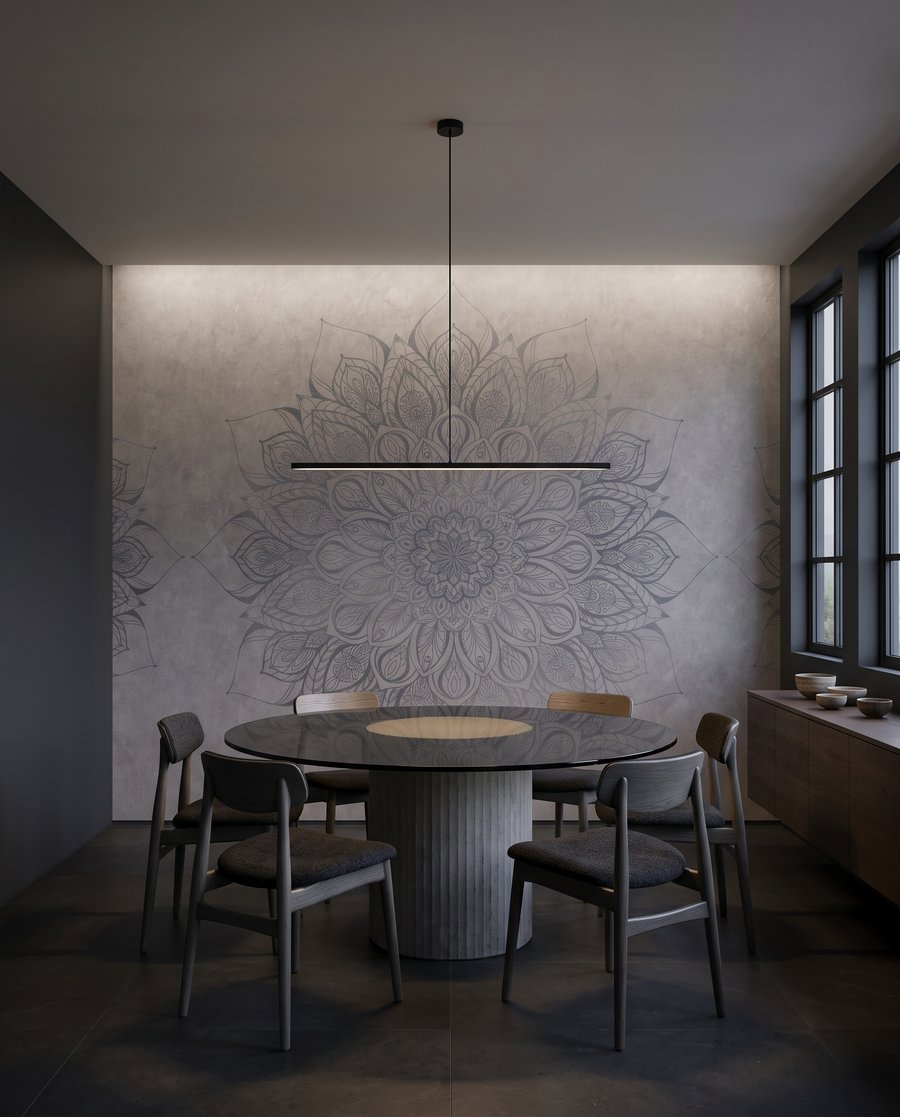 Mandala floreale — ambiente 1