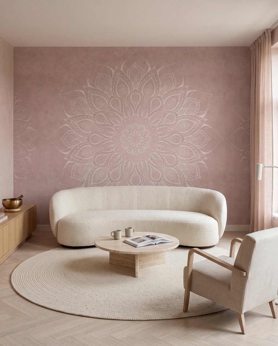 Mandala floreale — ambiente 3