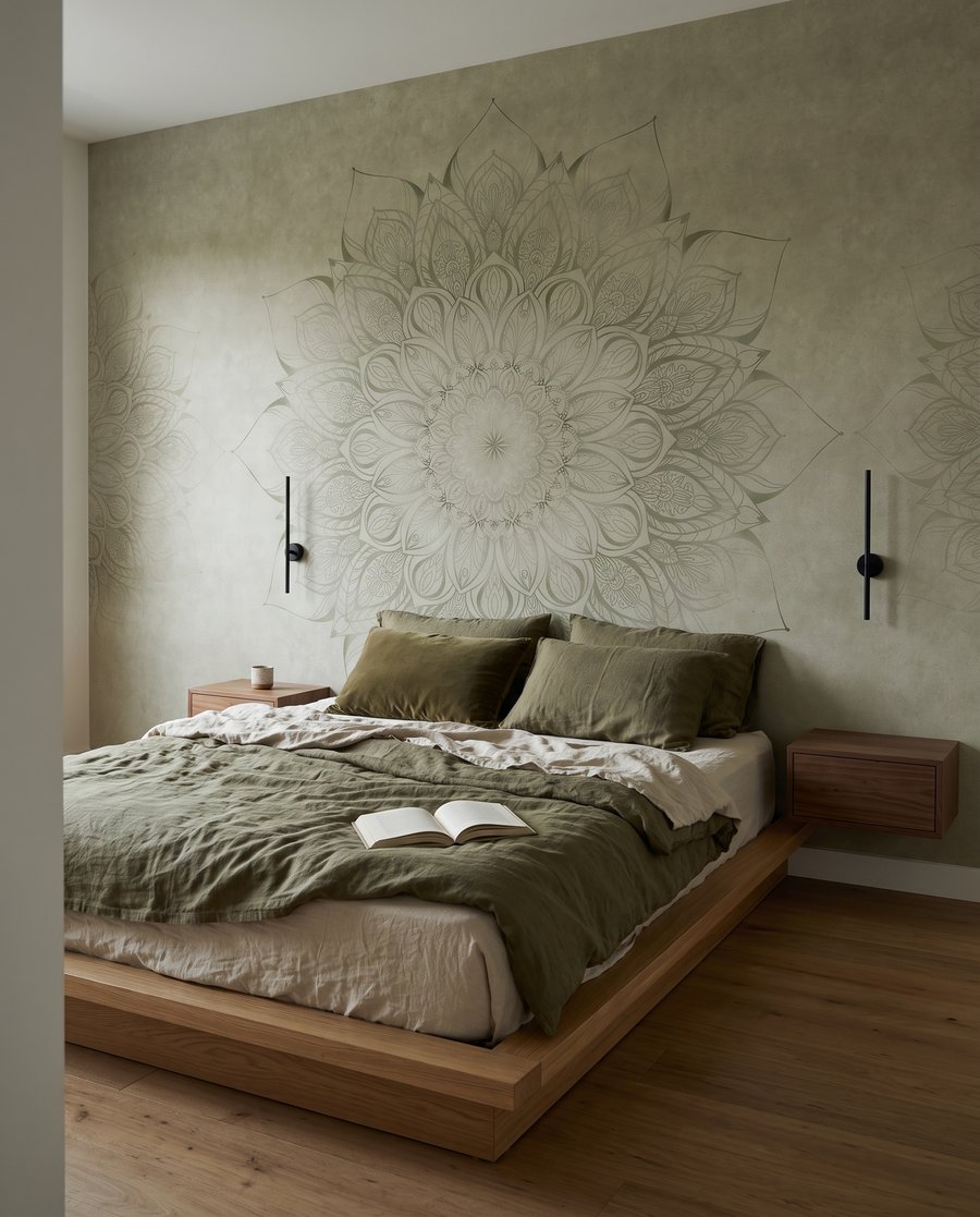 Mandala floreale — ambiente 2