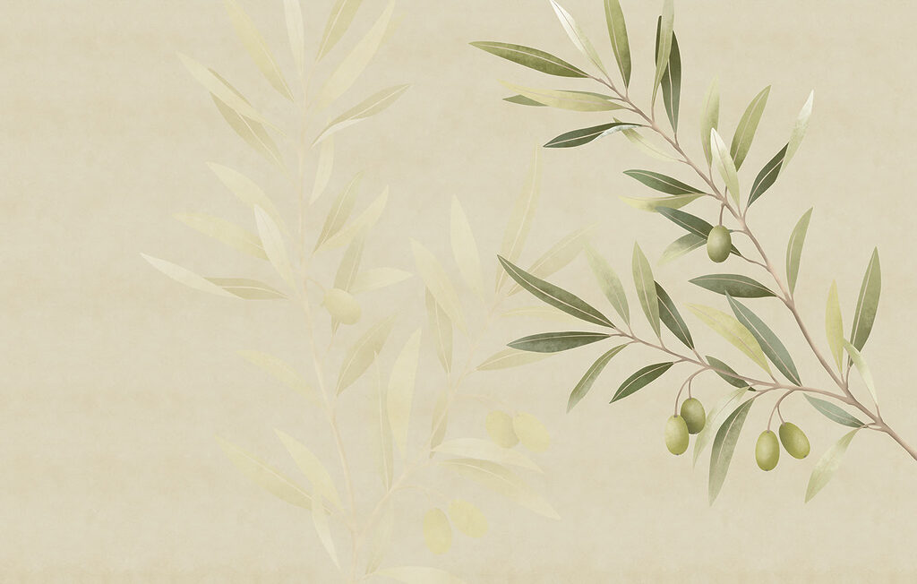 Ramo con frutti verdi — design completo
