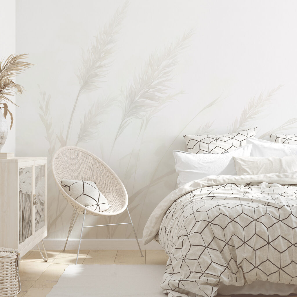 Erbe leggere su bianco — ambiente 1