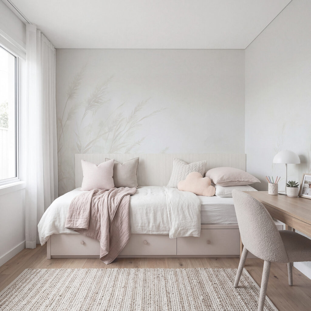Erbe leggere su bianco — ambiente 3