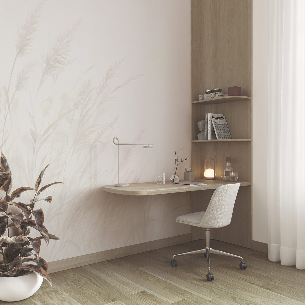 Erbe leggere su bianco — ambiente 4
