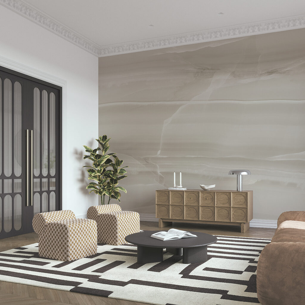 Venature in strati orizzontali — ambiente 3