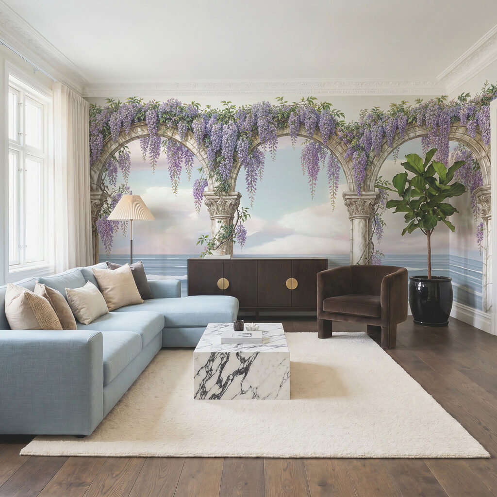 Archi fioriti sul mare — ambiente 3