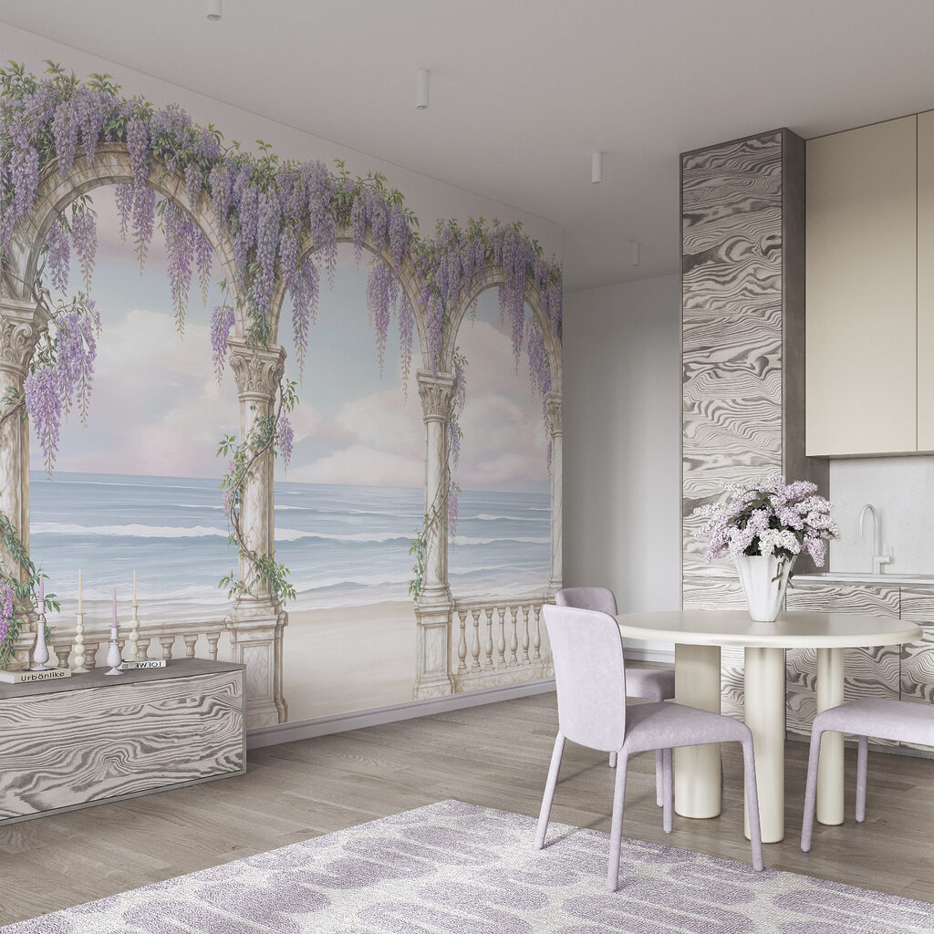 Archi fioriti sul mare — ambiente 5