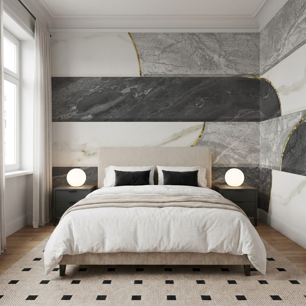 Strisce in effetto marmo — ambiente 2