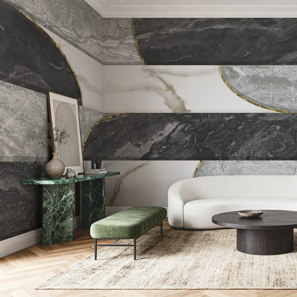 Strisce in effetto marmo — ambiente 3