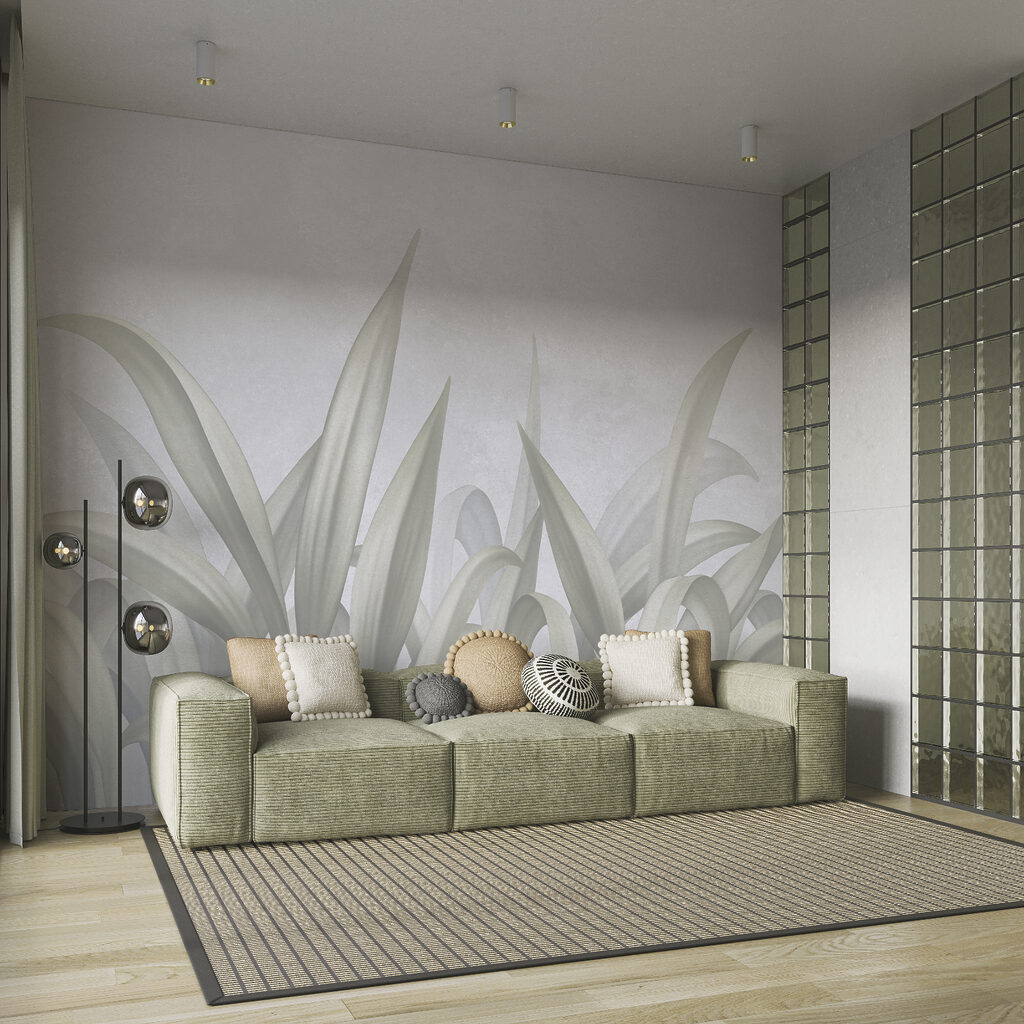 Lunghe foglie verdi — ambiente 1