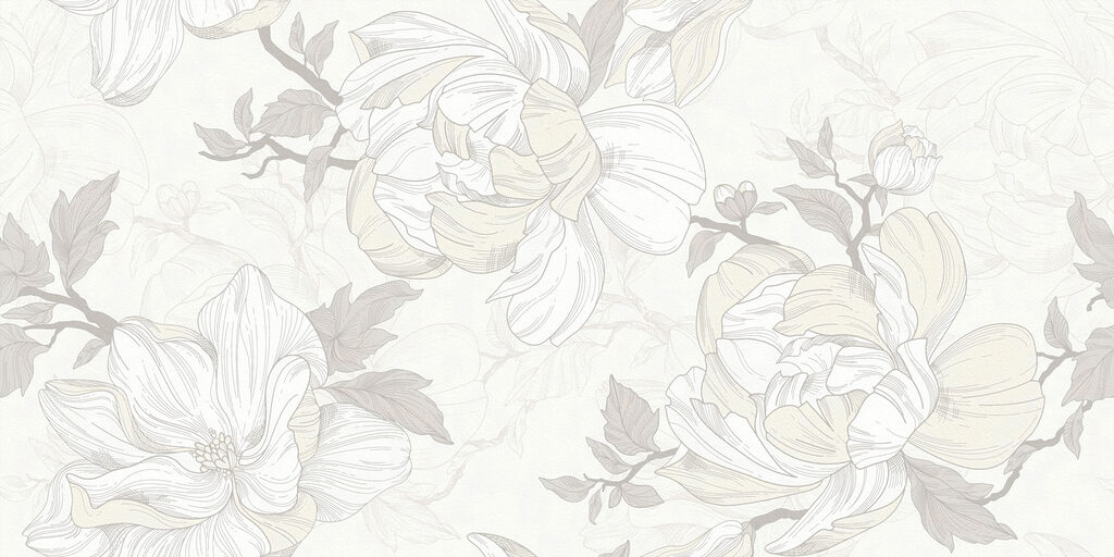 Fiori a matita — design completo