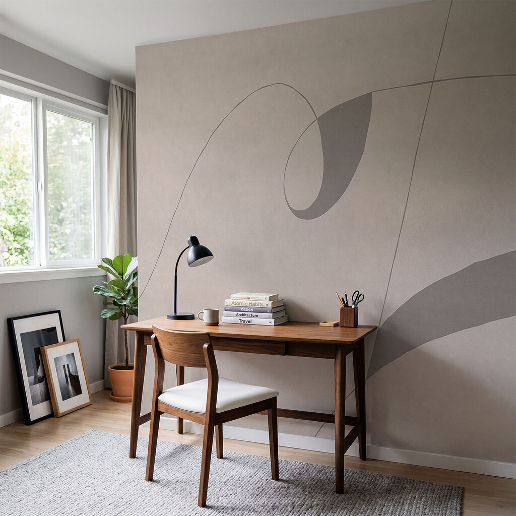 Linee libere e campiture — ambiente 4