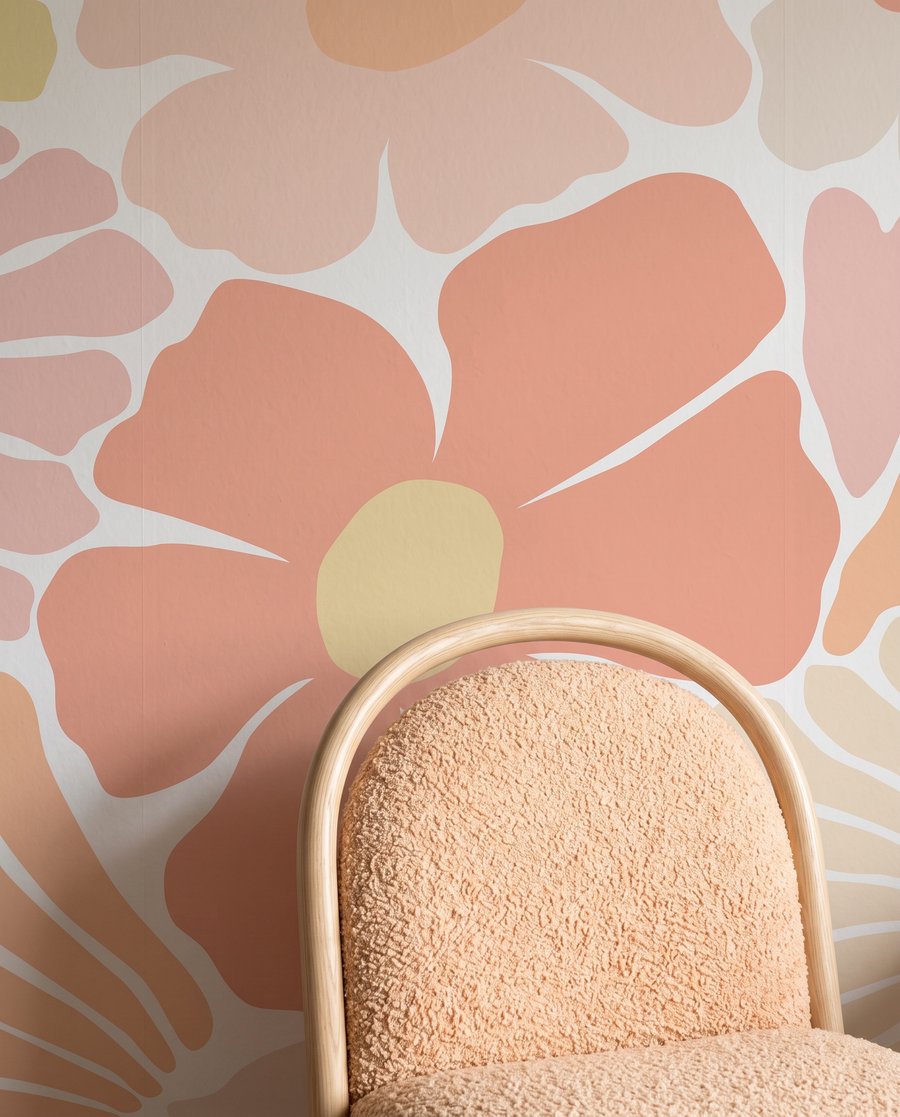 Fiori come ritagli colorati — ambiente 4