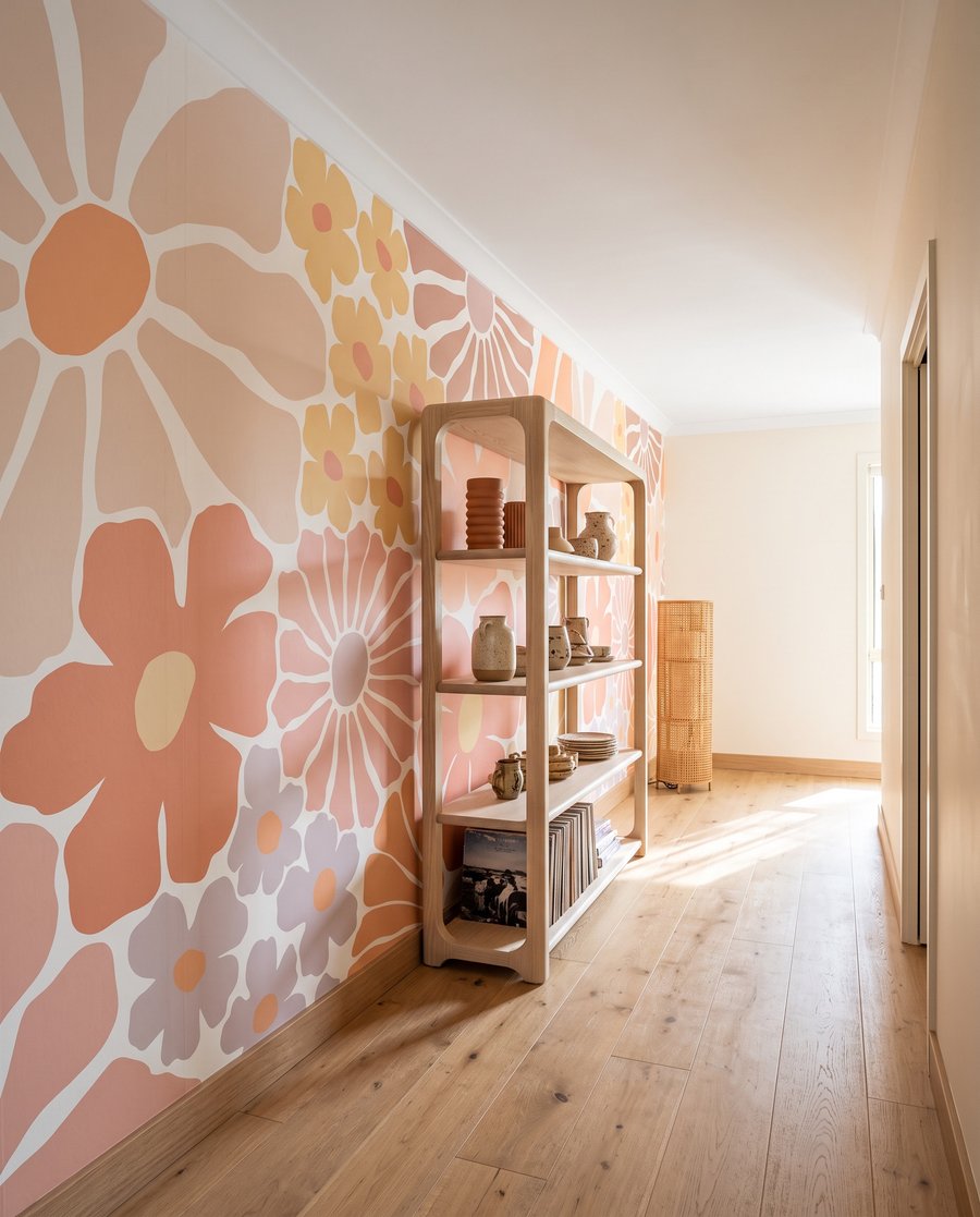 Fiori come ritagli colorati — ambiente 5