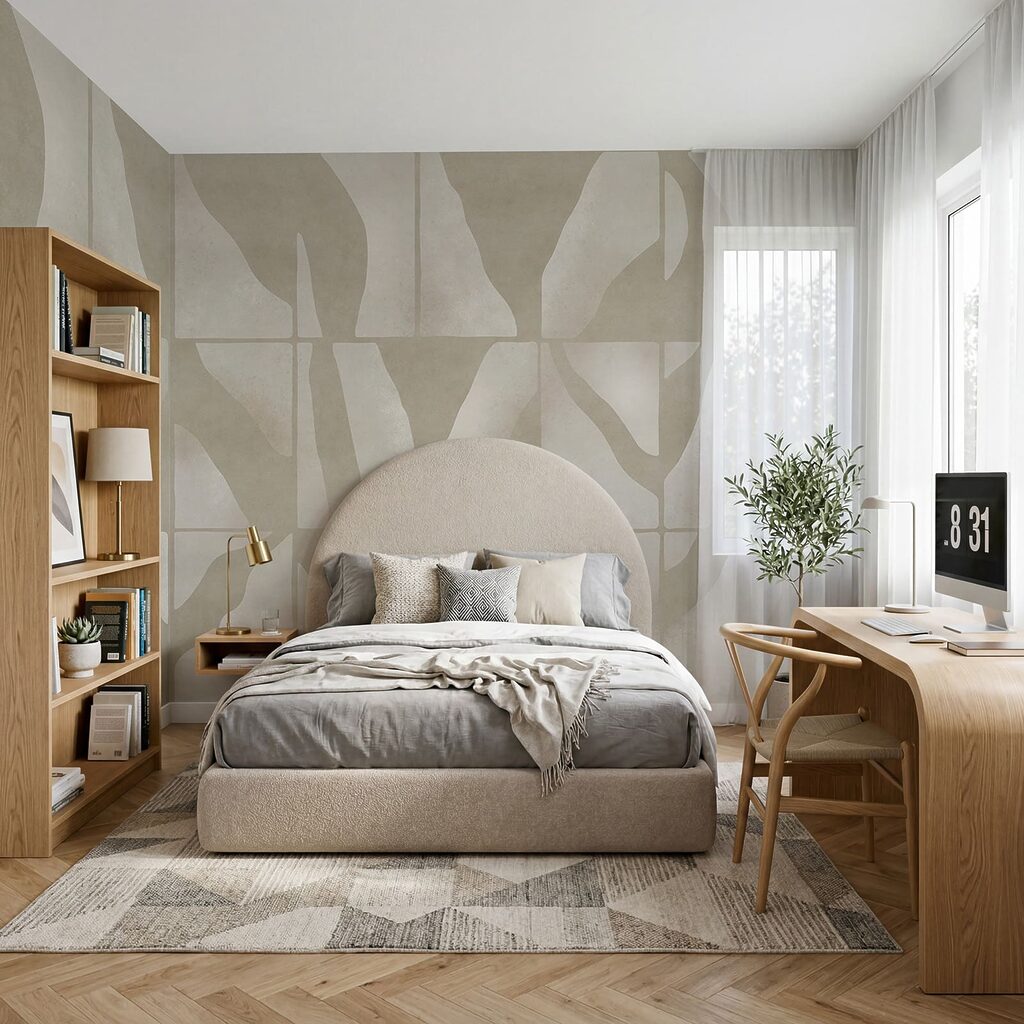 Foglie in griglia — ambiente 3
