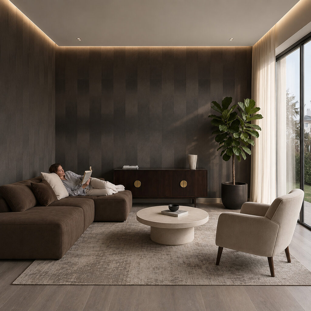 Strisce scure sfumate — ambiente 1
