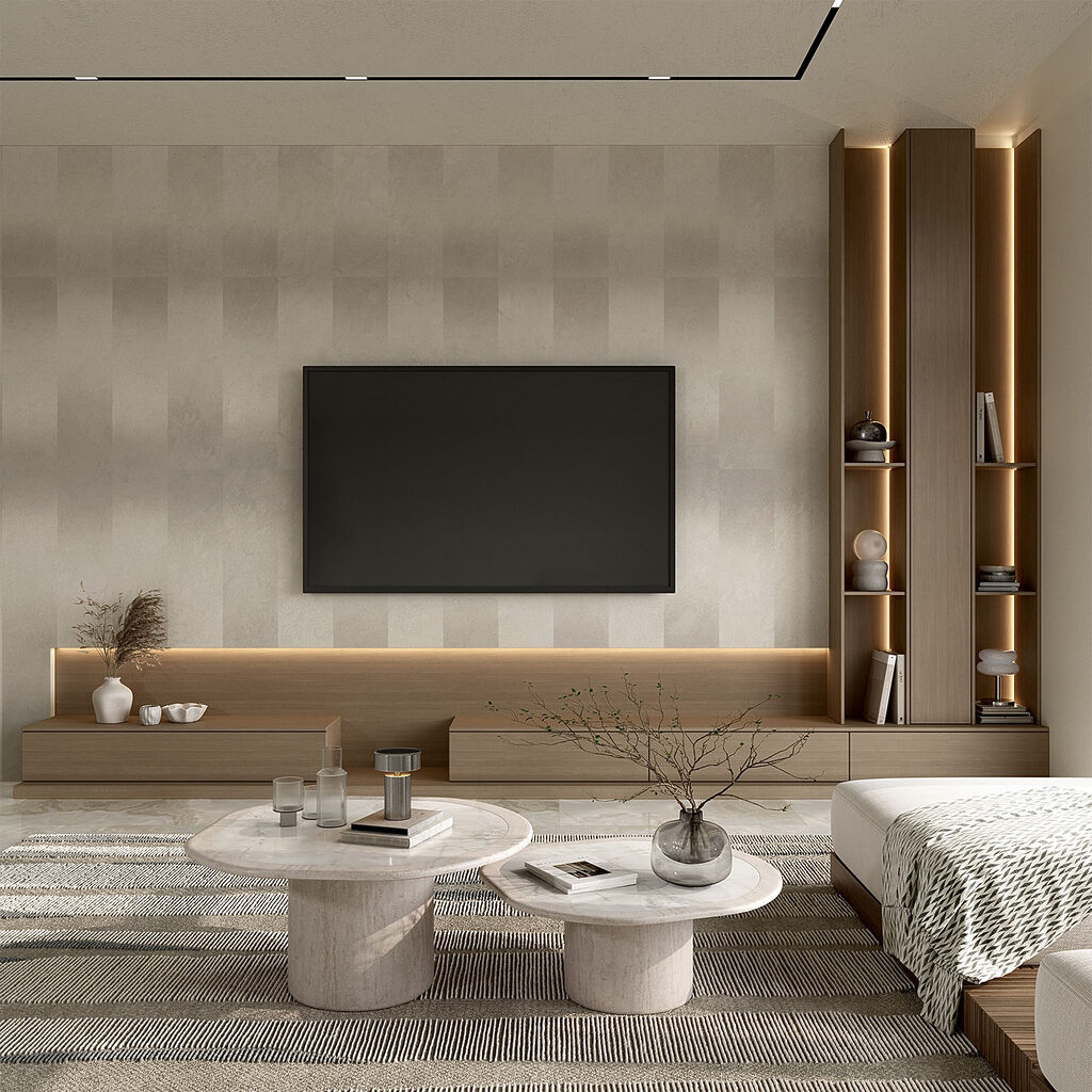 Strisce scure sfumate — ambiente 3