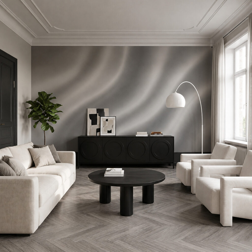 Pieghe morbide alla luce — ambiente 2