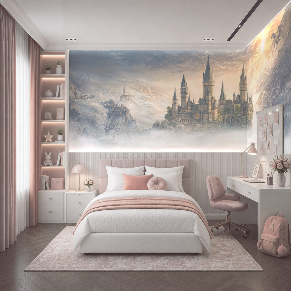 Castello sopra la nebbia — ambiente 4