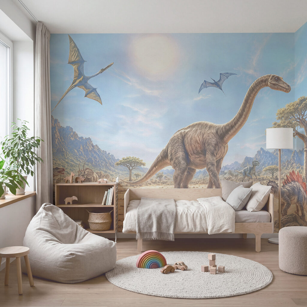 Dinosauri presso una pozza — ambiente 3